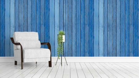 Modern bright interior . 3D renderingの写真素材