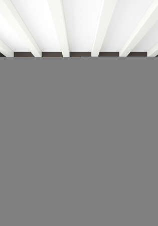 White bedroom or livingroom minimal style interior design with stylish wall and sofa. 3D Rendering. Conept of show roomの写真素材