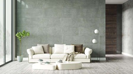 Beautiful interior of a modern room. Brightの写真素材