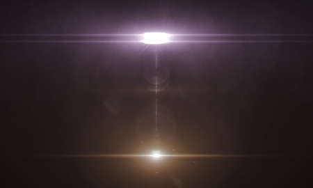 Lens Flare light over background. Easy toの写真素材