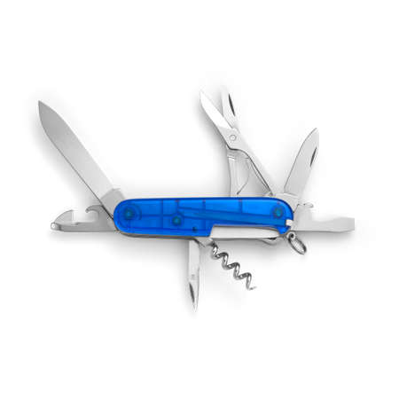 Multi-purpose abierta blue color in white