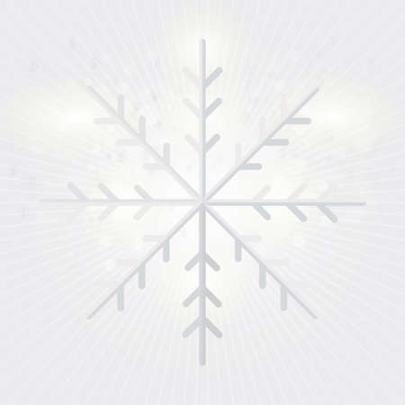 Snowflake in paper - An illustration of a snowflake in paper for christmas decorationのイラスト素材