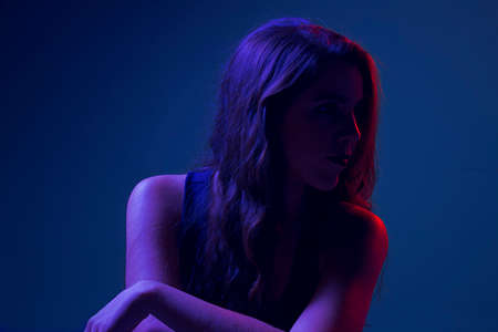 NEON FEMALE NIGHTCLUB PARTY STUDIO DISCO ELECTRONIC