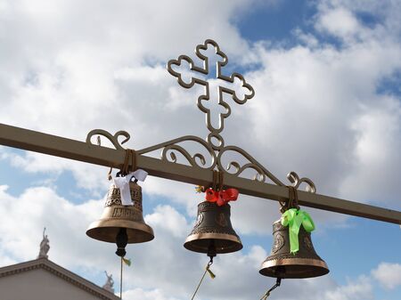 VOLGOGRAD, RUSSIA - February 26, 2017: Christian bellsのeditorial素材