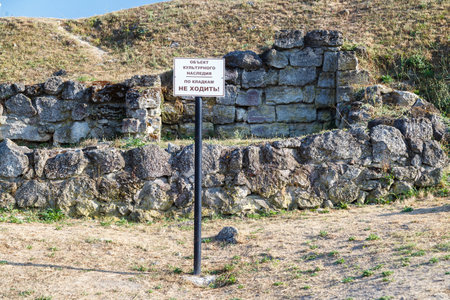 KERCH, RUSSIA - June 26, 2019: cultural heritage site, Kerch, Crimeaのeditorial素材