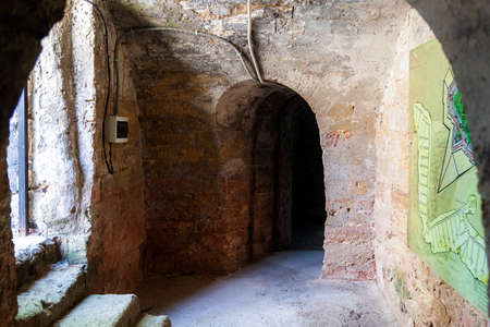 KERCH, RUSSIA - July 2, 2019: Kerch Fortress, inside, Crimeaのeditorial素材
