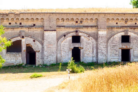 KERCH, RUSSIA - July 2, 2019: walls of Kerch Fortress, Crimeaのeditorial素材