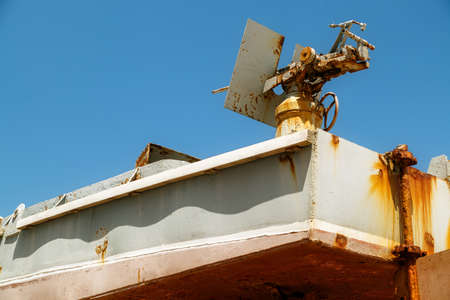 KERCH, RUSSIA - June 30, 2019: The ship took part in the Eltigent landing operation in 1943, the Great Domestic War. Kerch, Crimeaのeditorial素材