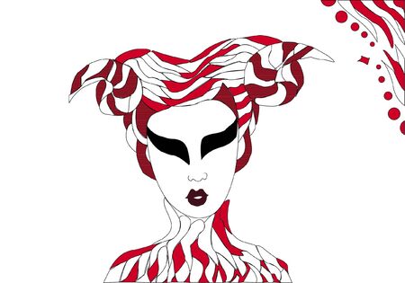 Aries / 12 Signs of the Zodiacのイラスト素材