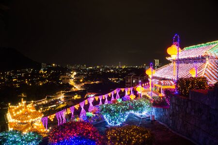 Penang, Malaysia-29 Jan 2017 : Kek Lok Si Temple located at the Air Itam mountain in George Town on Penang Island. That is the largest Buddhist temple in Malaysia.のeditorial素材
