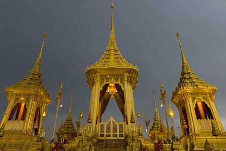 Bangkok, Thailand - 20 Nov 2017 :The Royal Cremation for His Majesty the late King Bhumibol...