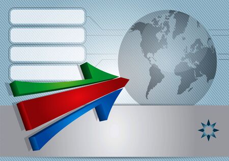 Business template background,illustration with abstract elementsのイラスト素材
