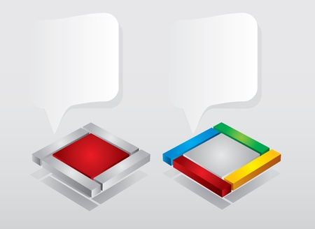 Artistic business template with copy space areaのイラスト素材