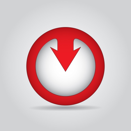 Communication concept with arrows - template with copy space areaのイラスト素材