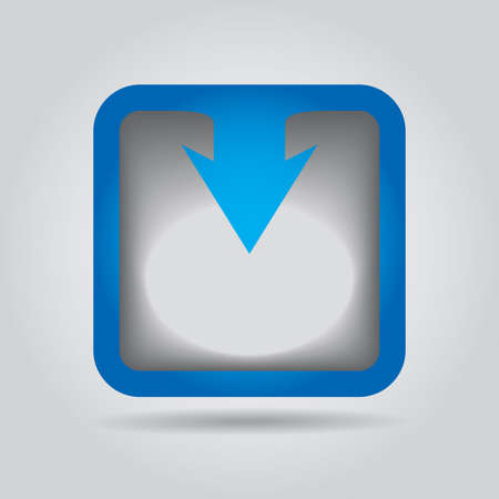 Communication concept with arrows - template with copy space areaのイラスト素材