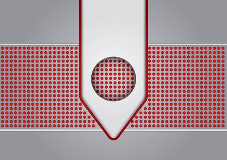 Abstract technical color template with copy space areaのイラスト素材