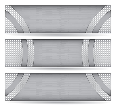 Website header or banner design set のイラスト素材