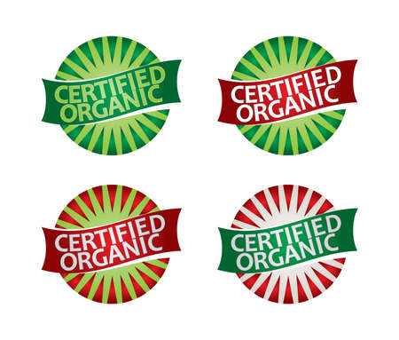 Eco label or template label setのイラスト素材