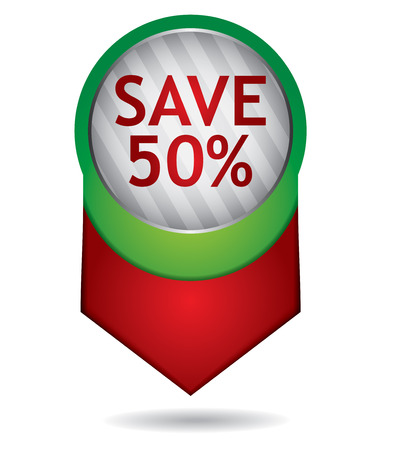 Price tag - vector design templateのイラスト素材