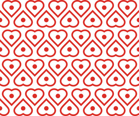 Abstract geometric seamless hearth background. Vector illustration.のイラスト素材