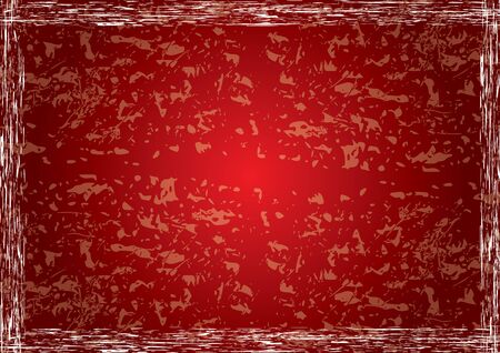 Editable scratched color background with grunge patternのイラスト素材