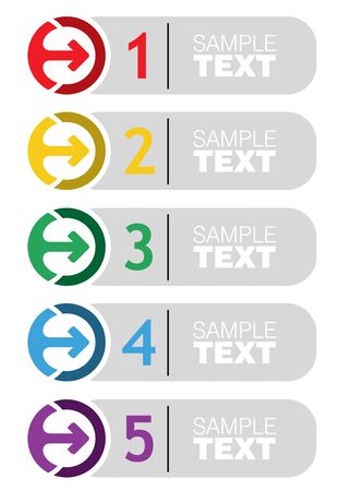 Communication concept, editable template with abstract arrows and copy space areaのイラスト素材