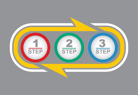 Business strategy, flow of succes, illustration with copy paste areaのイラスト素材