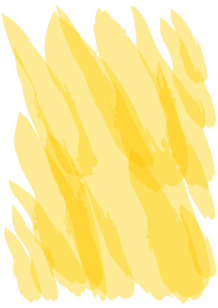 Orange hand painted background with transparent ink effectのイラスト素材