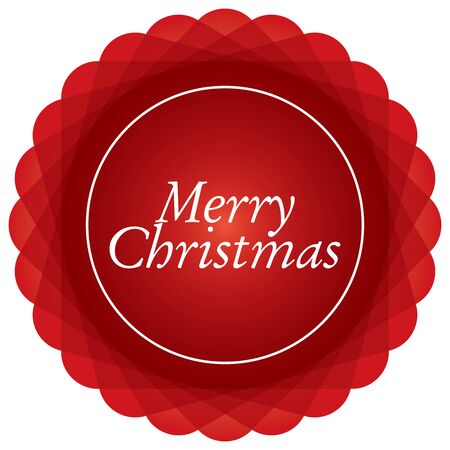 Merry Christmas, illustration for your gretting cardのイラスト素材