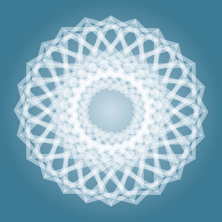 Abstract illustraston with color shapeのイラスト素材