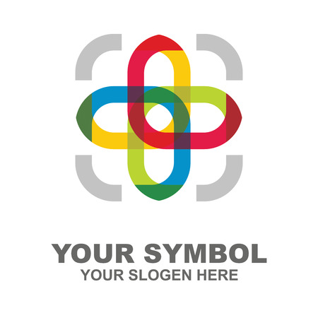 Abstract technology icon template for your company logo conceptのイラスト素材