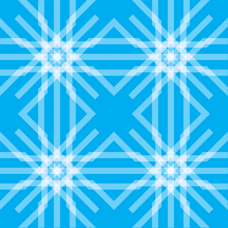 Seamless blue abstract background with transparent white grid.のイラスト素材