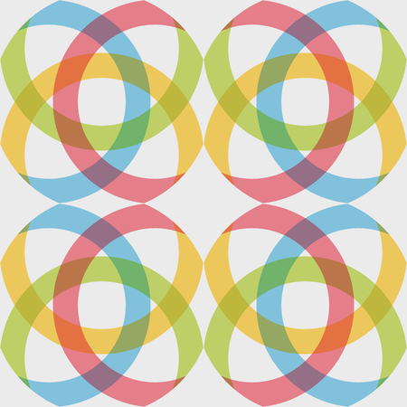 Abstract background template with organic color elementsのイラスト素材