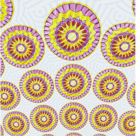 the pattern of circles