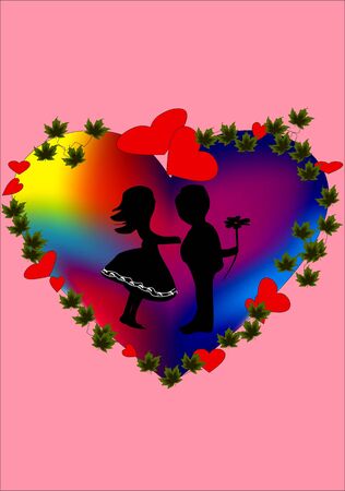 loversの写真素材