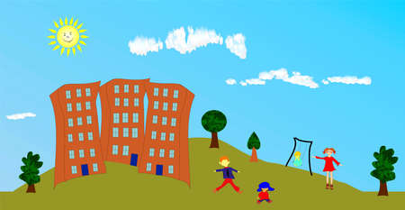 merry estateのイラスト素材