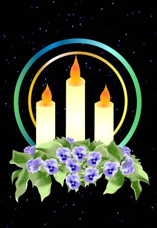 candlesのイラスト素材