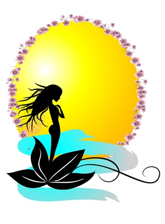 nymphのイラスト素材