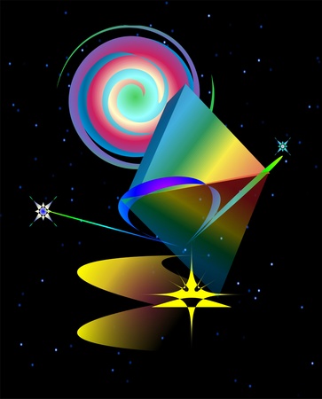 outer spaceのイラスト素材