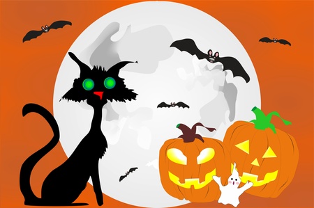 halloweenのイラスト素材