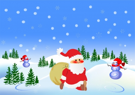 Santa Clausのイラスト素材