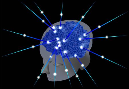 The brainのイラスト素材