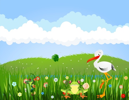 springのイラスト素材