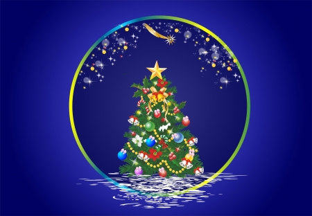 Christmas treeのイラスト素材