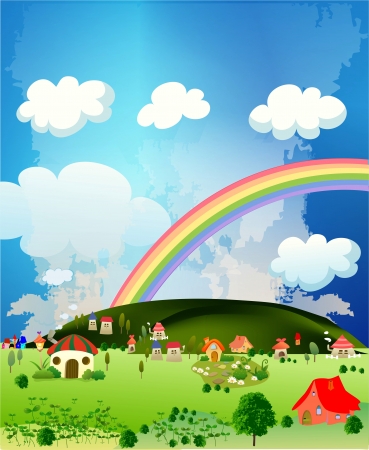 land of the blissのイラスト素材