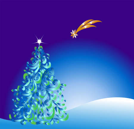 Christmas decorationのイラスト素材