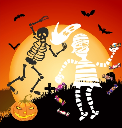 Halloween Candyのイラスト素材