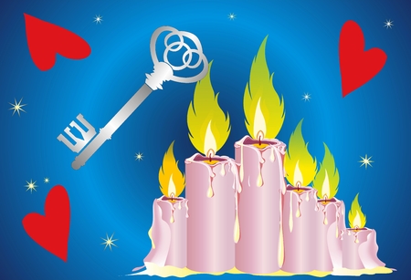 Evening divination,のイラスト素材