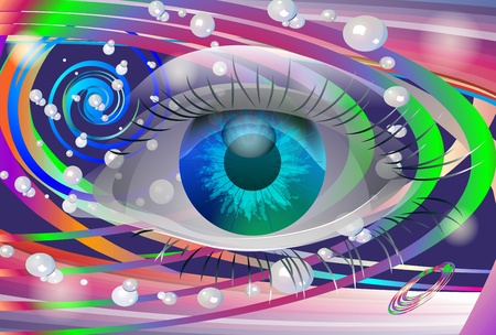 Space eyeのイラスト素材