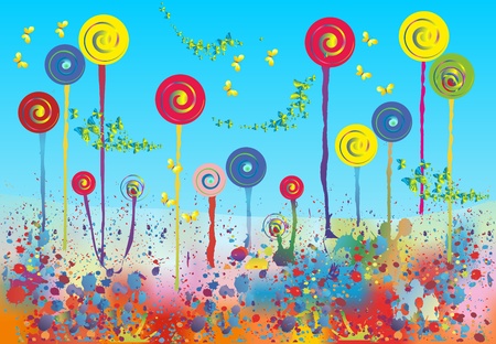 flower arrangement,のイラスト素材